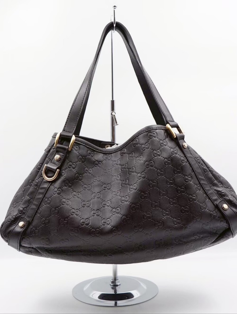CI05 💟 Gucci Guccissima Abbey D Ring Shoulder Bag